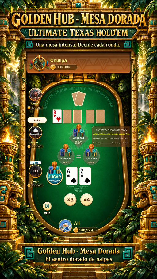 Ultimate Texas Hold’em in Golden Hub