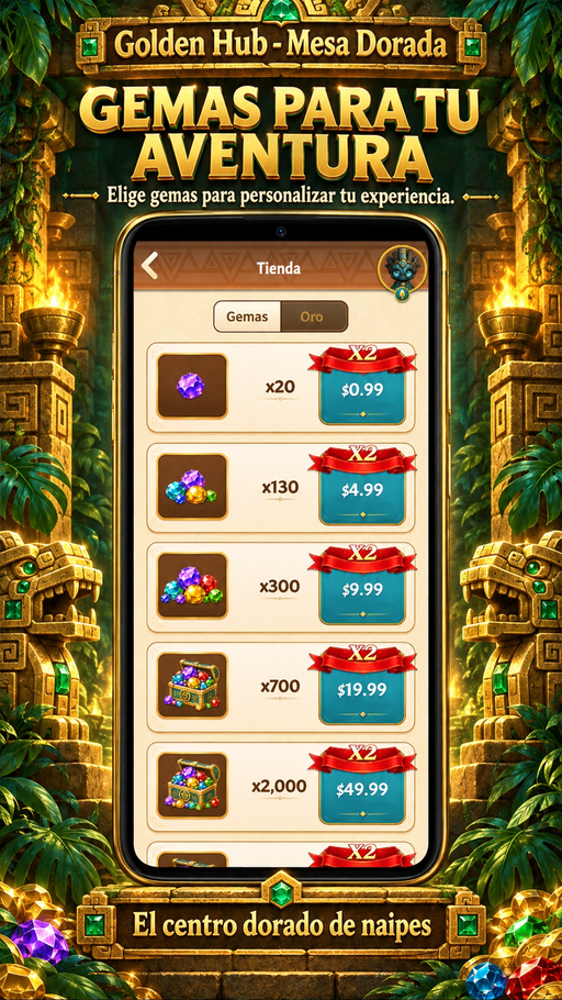 Gems for your adventure in Golden Hub